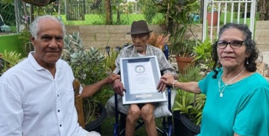 Найстаріший чоловік на Землі