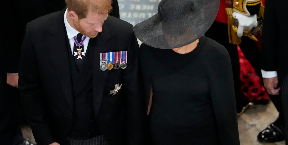 принц гарри, меган маркл, похороны королевы. королевские похороны