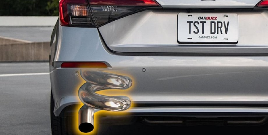 Вихлоп, Honda, Вихлопна система, Технології, Розробки, Фото, Авто, Автомобілі, Патент