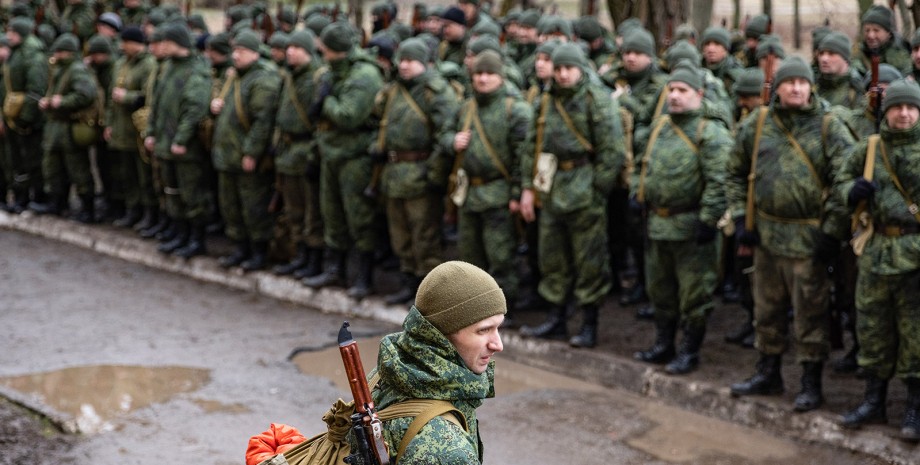 зс рф, російські солдати, мобілізовані, армія росії