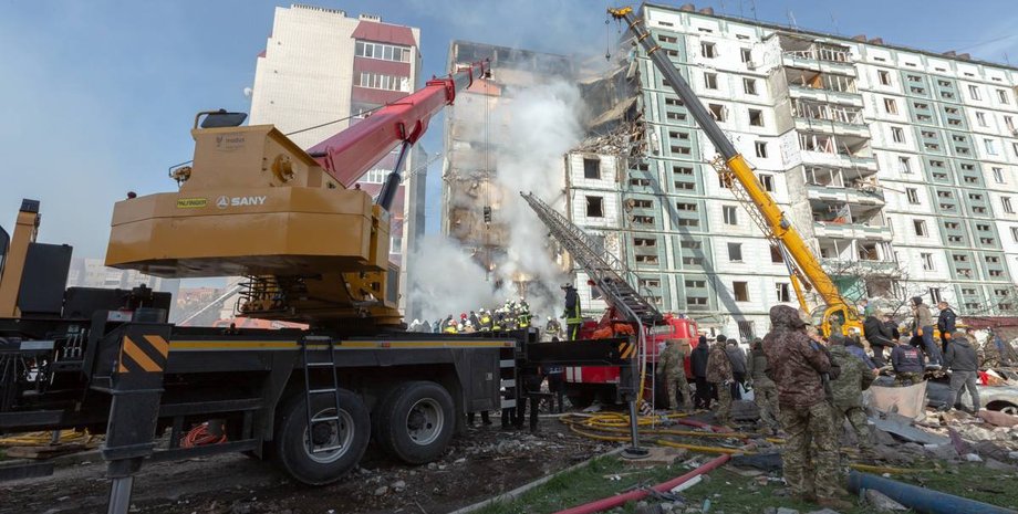 Умань, ВС РФ, РФ, Россия, террор, удар, обстрел, попадание ракеты, прилет