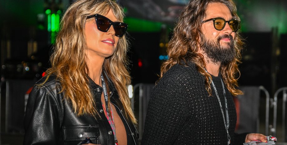 Гайді Клум та Том Каулітц, чоловік гайді клум, діти гайді клум, лені клум, париж, побачення