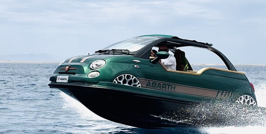 Abarth Offshore, катер Abarth, катер Fiat, Fiat 500 Abarth, Fiat 500