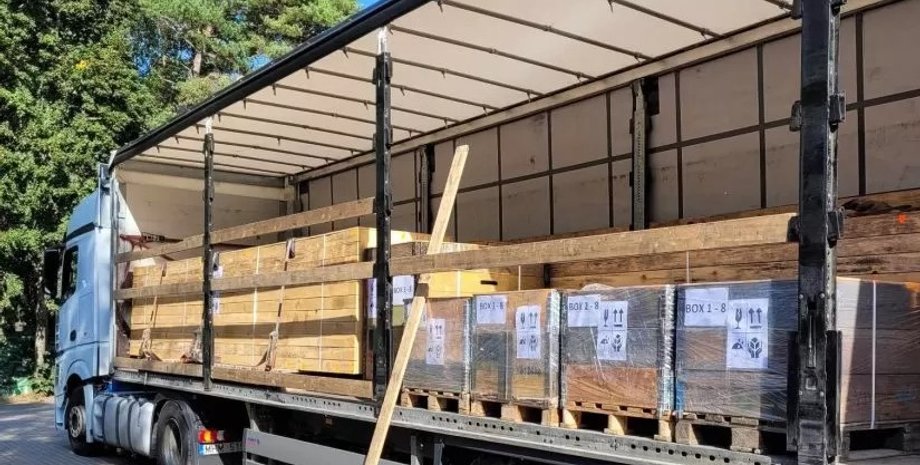 Військовий вантаж із Литви