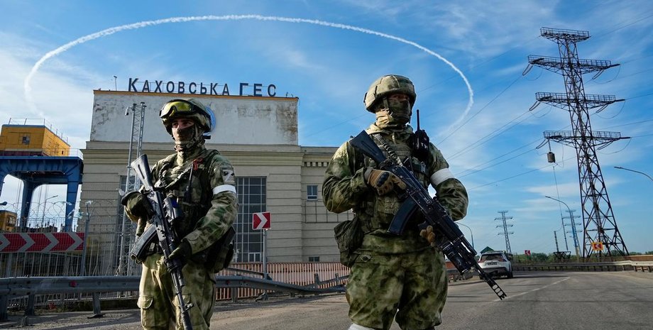 Каховская гэс, Новая Каховка, война Новая Каховка