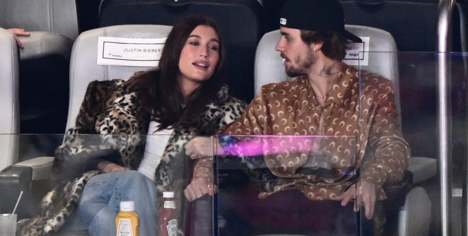 Хейли и Джастин Бибер, супербоул-2024, развод Хейли и Джастина Бибера, супербоул звездные гости, Хейли Бибер стиль