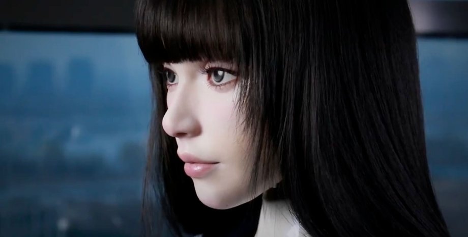 людиноподібний робот із реалістичним обличчям Origin V1 AheadForm