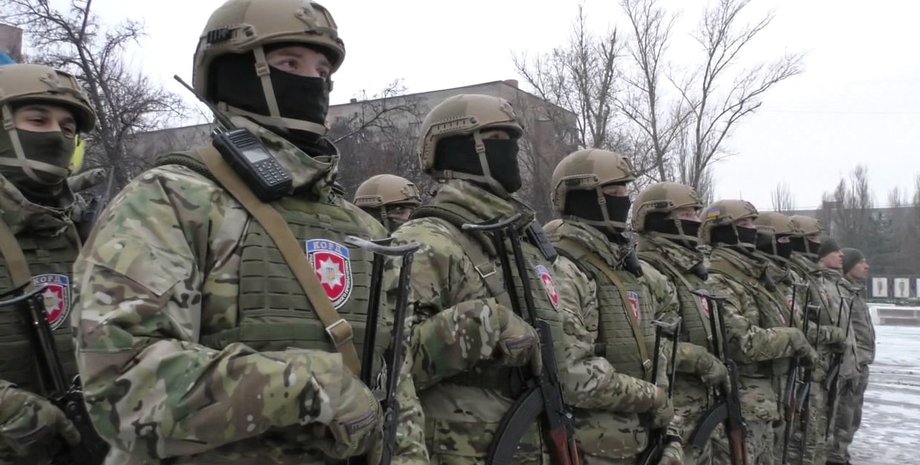 Нацполиция, нициолнальная полиция, полиция украины, корд, донбасс оос