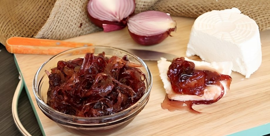 Луковый мармелад, Луковый мармелад рецепт, Луковый мармелад как приготовить, приправа из лука