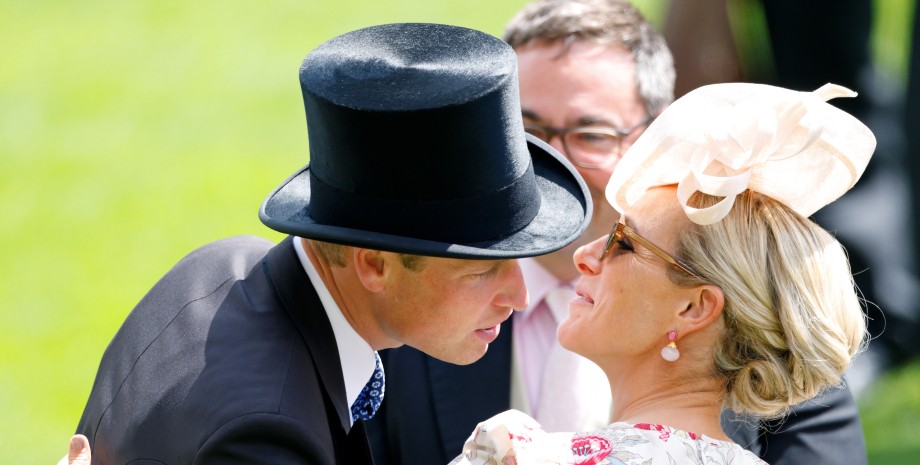 Принц Уильям и Зара Тиндалл, Royal Ascot 2024, кузен принца Уильяма, королевская семья британии, кейт миддлтон