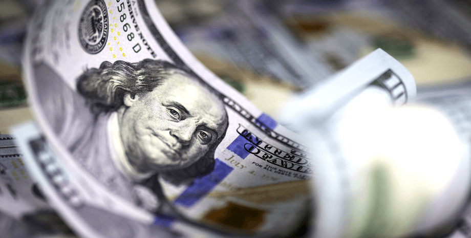 Крупний план купюр США, символ удачі та несподіваного багатства