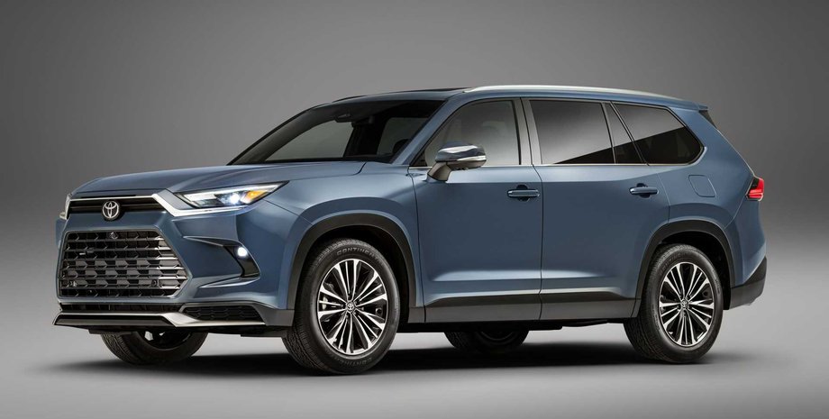 Нова Toyota Grand Highlander, Toyota Grand Highlander 2024, Toyota Grand Highlander, кросовер Toyota