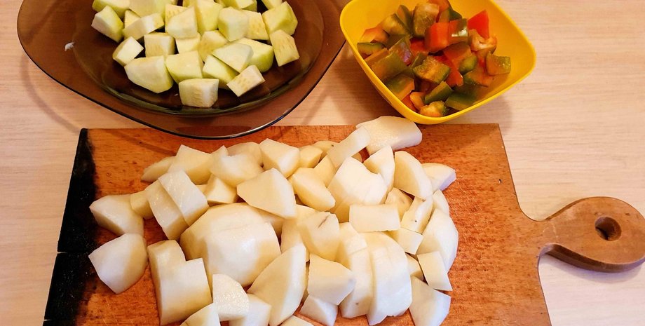 жареная картошка, картошка по-болгарски, кулинария