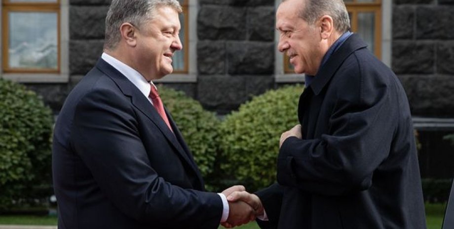 Реджеп Тайип Эрдоган и Петр Порошенко / Фото: president.gov.ua