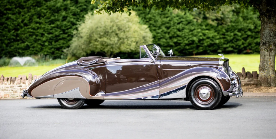 1947 Bentley Mark VI Franay, ретро авто, коллекция авто, 1947 Bentley Mark VI Franay