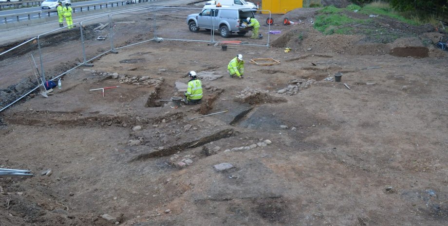 нетертон кросс, средневековая деревня