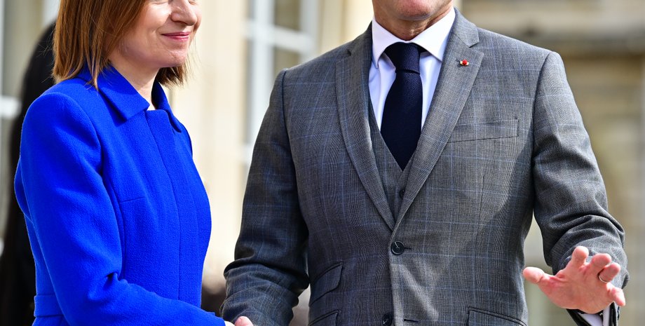 Майя Санду, Эмманюэль Макрон