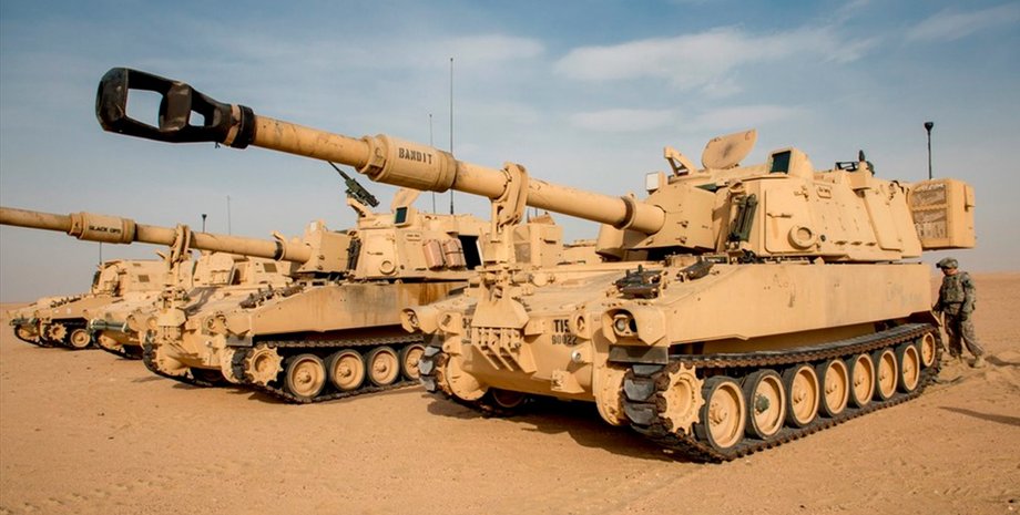 Американские САУ M109