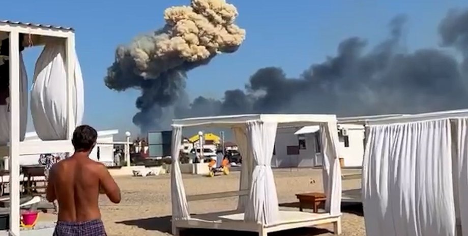 Взрывы Крым аэродром Саки авиация Новофедоровка потери Черноморский флот ВКС