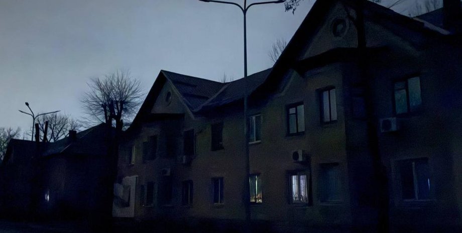 Отключение света в Днепропетровской области