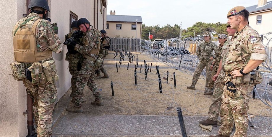 бойцы всу в великобритании