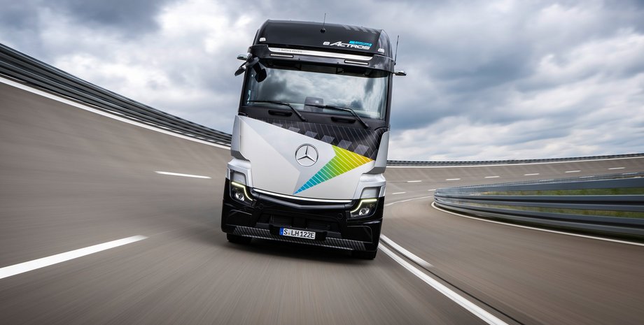 Mercedes eActros 600, Mercedes eActros, Новый Mercedes eActros, Электромобиль Mercedes