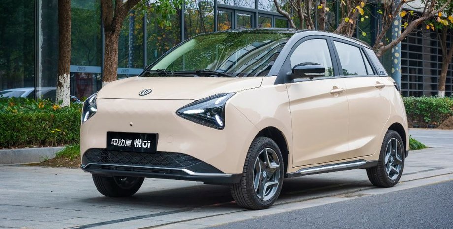 Yue 01, китайський електромобіль, новий Yue 01, електромобіль Yue 01