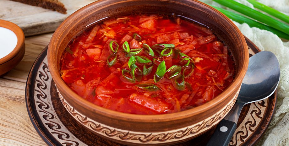 Пісний борщ з грибами, борщ рецепт, пісне меню, пісна страва