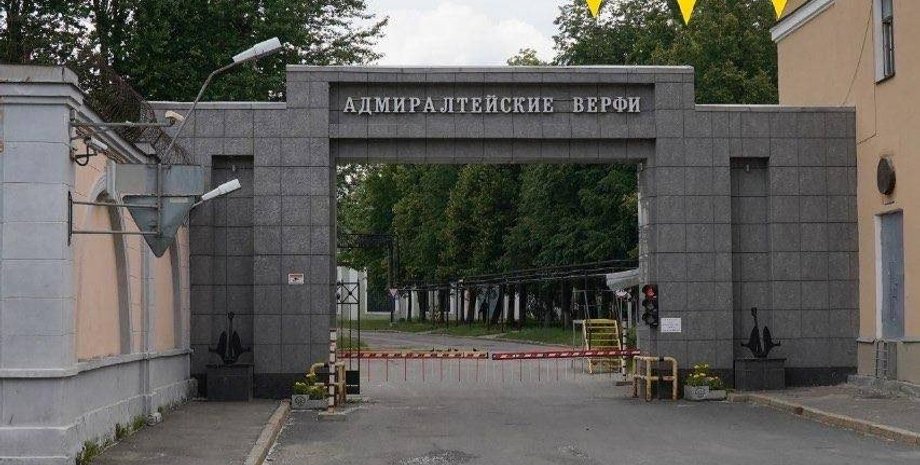 Адмиралтейские верфи, судостроительный завод, санкт-петербург, россия