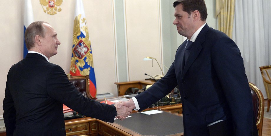 Алексей Мордашов и Владимир Путин