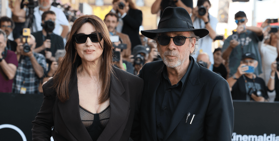 Моника Беллуччи и Тим Бертон разошлись