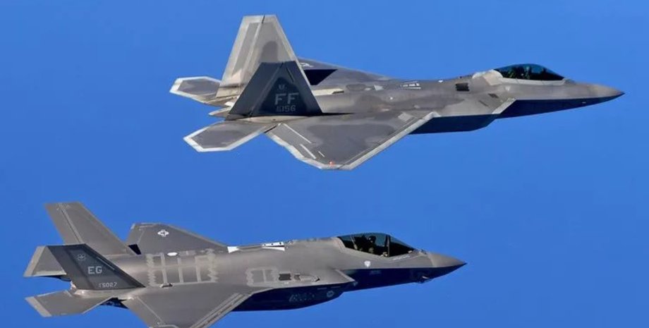 истребители F-22 и F-35, F-22, F-35, истребитель