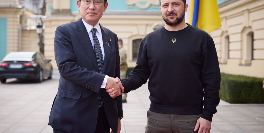 зеленский, кисида, президент украины