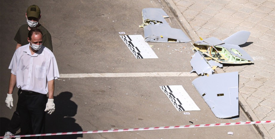 Дрон у Москві БПЛА, дрон, війна РФ проти України, Підмосков'я, дрон-камікадзе