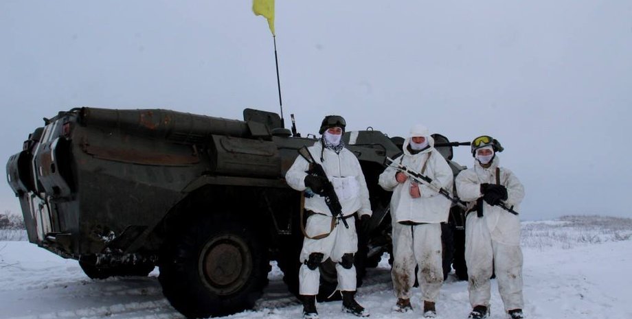 Бойцы АТО / Фото пресс-центра АТО