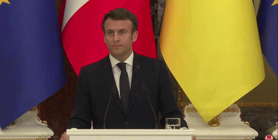 Эммануэль Макрон, российско-украинская война, франко-британская команда в Украине, силы сдерживания в Украине