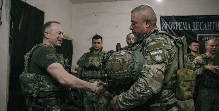 Сырский, лють, бригада лють, сырский нагрждение, генерал сырский, александр сырский, награждение бойцов