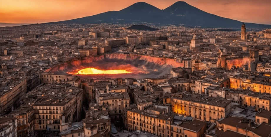 Вулкан в Италии, супервулкан, вулкан, извержение вулкана, землетрясение, план эвакуации, Кампи-Флегрей, неспокойный вулкан