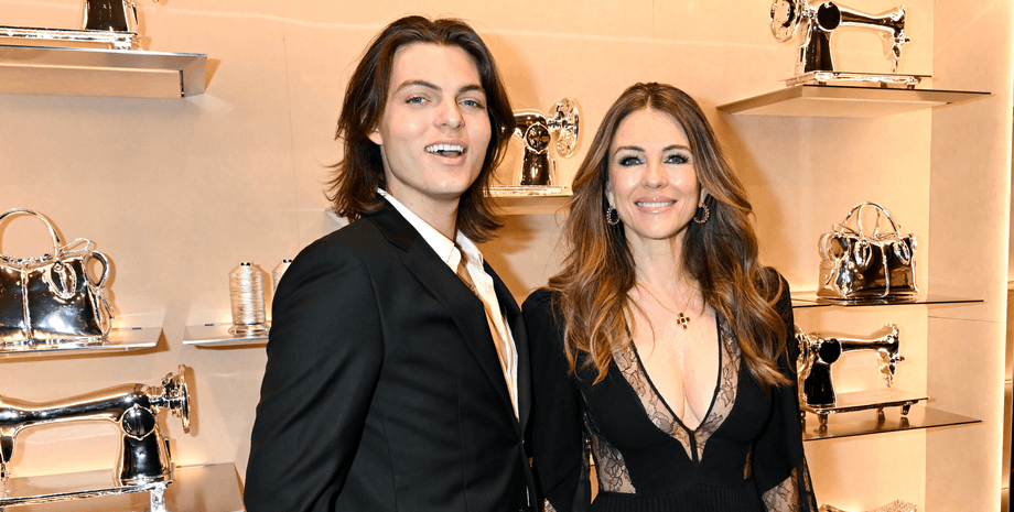 Елізабет Герлі, Елізабет Герлі син, даміан герлі, тиждень моди в нью-йорку, келлі резерфорд, зірка пліткарки