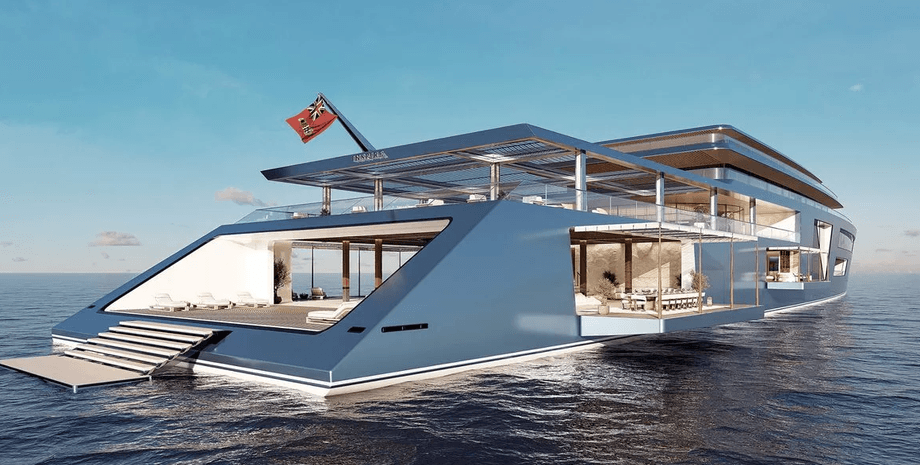 Яхта, Inspire проєкт яхти, судно, корабель, розкішна яхта, яхт-шоу в Монако, велика прогулянкова яхта, яхта з басейном,
