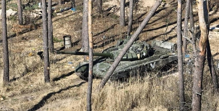 техніка зс рф, танки окупантів, застаріла техніка рф, ситуація в бахмуті