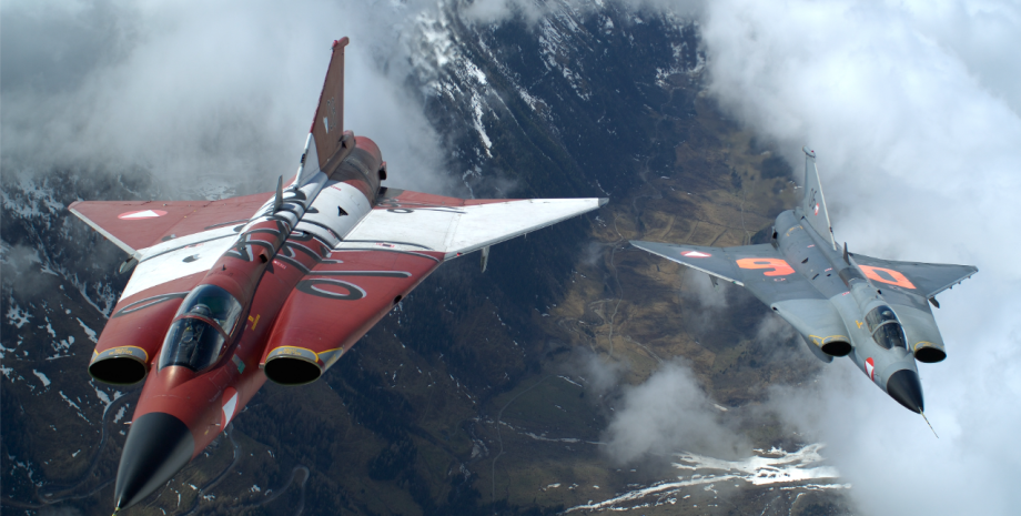 Draken podría volar desde pistas improvisadas, estaba optimizado para intercepta...