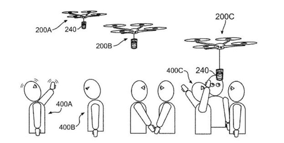 Иллюстрация из патентной заявки. IBM