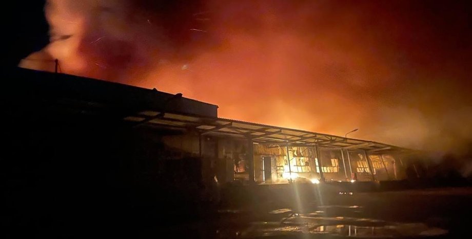 Атака РФ на Павлоград