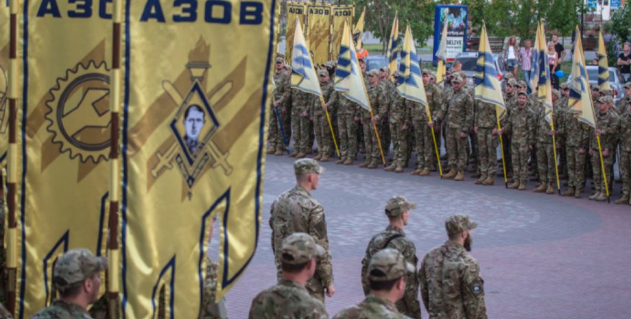 полк Азов, азовцы,