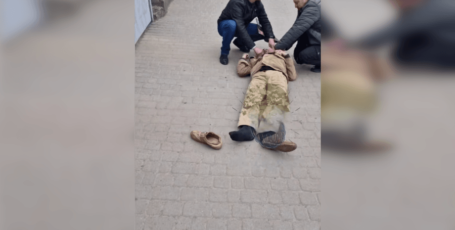 инцидент с ТЦК, ТЦК во Львовской области, Мостиский РТЦК, эпилептический приступ, мобилизация в Украине