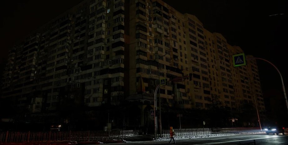 Будинки у Києві відключені від електропостачання