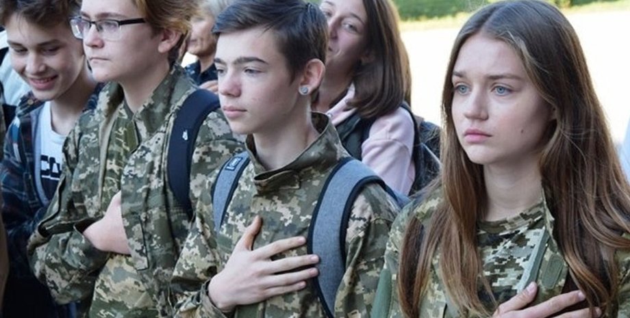 школьники, военная подготовка, военная подготовка в школах, общевойсковая подготовка