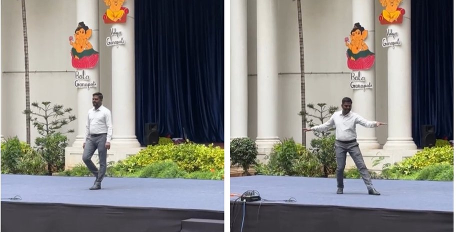 Профессор университета станцевал под знаменитый хит Болливуда и стал звездой сети