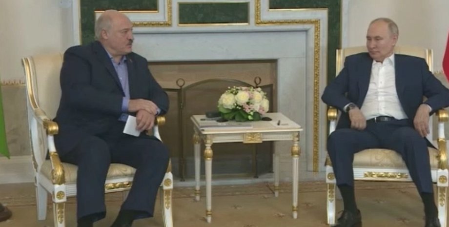Путин, Лукашенко, переговоры, президент РФ, Александр Лукашенко
